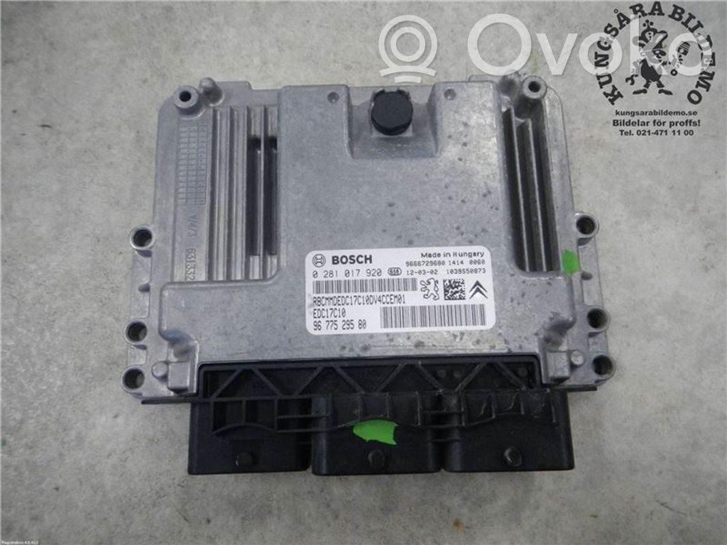 Citroen C3 Engine control unit/module 