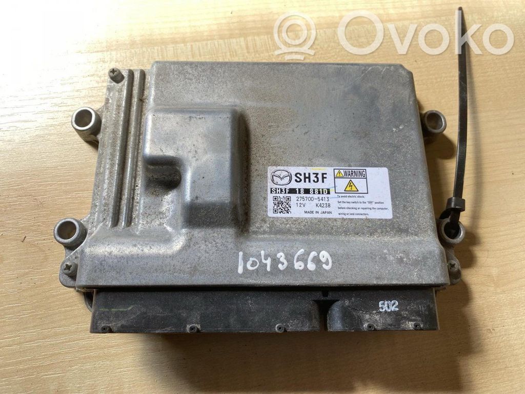 Engine control unit/module   2757005413,SH3F18881D,SH3F18881D,2757005413
