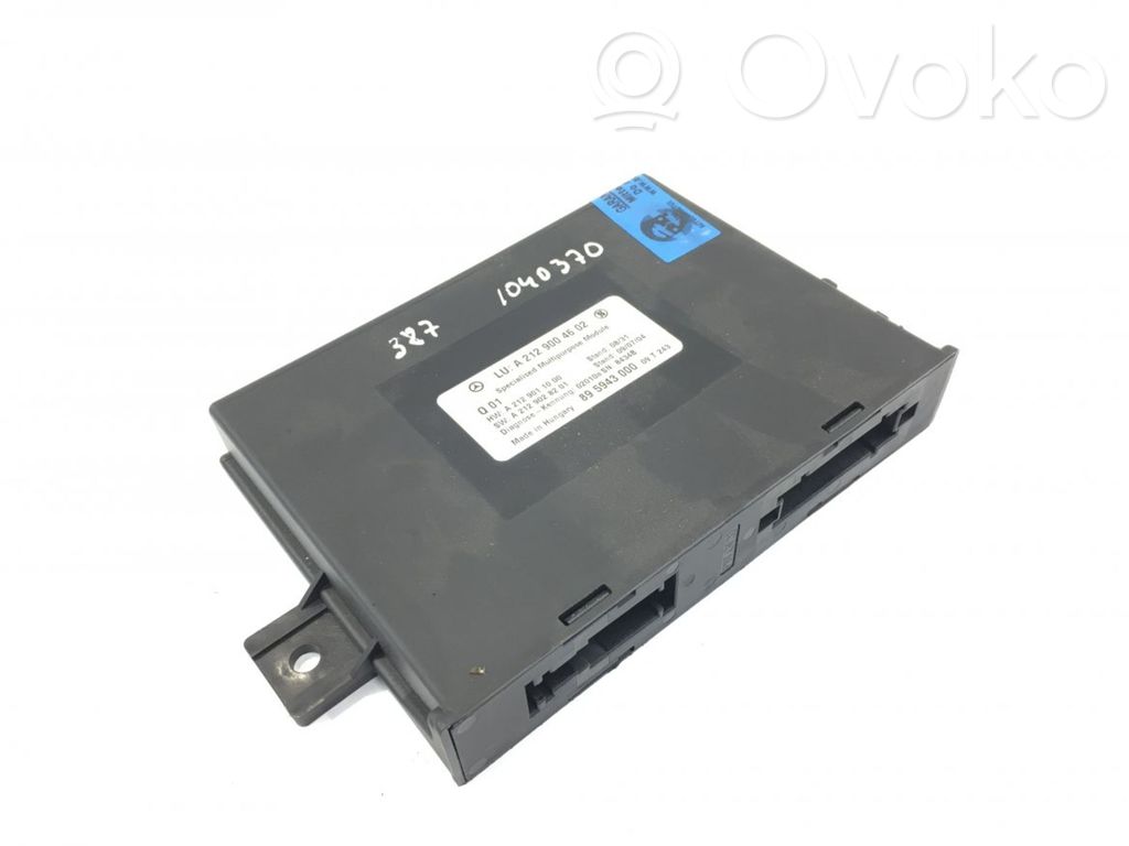 Mercedes-Benz E W212 Other control units/modules 