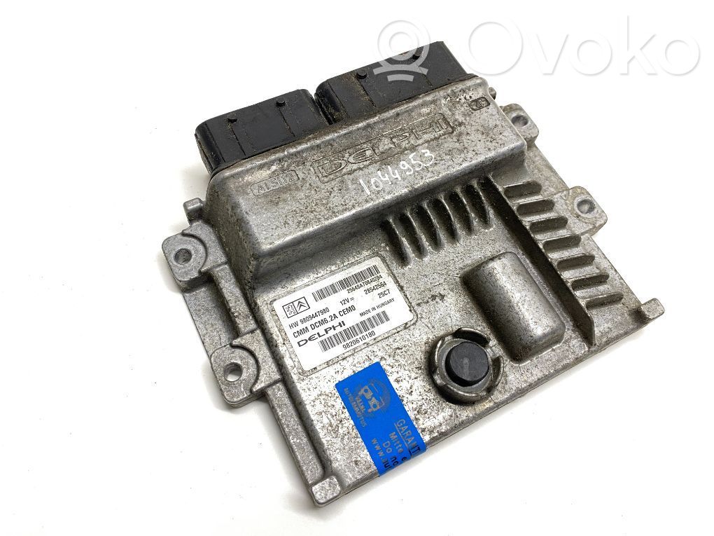 Engine control unit/module   28542564,1616358580,9809447980,1613389380,1613588680,1614338080,1616764780,1677614180,1677616580,1677621480,1677655980,28447158,28494513,28528899,28588582,28628523,9804828580,9808270880,9810764880,9814826280,9820610180,9825576480,SU001A7176