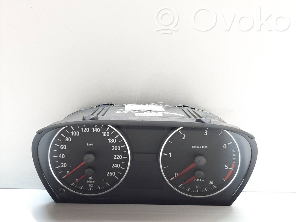 BMW 3 E90 E91 Speedometer (instrument cluster) 