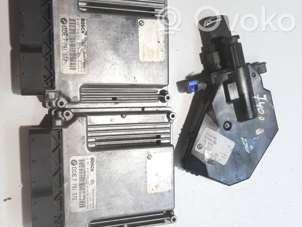 BMW 7 E65 E66 Engine ECU kit and lock set 