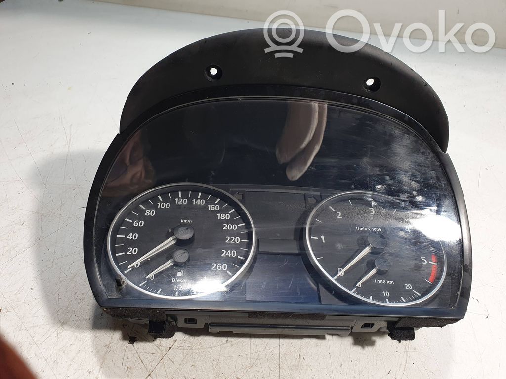 BMW 3 E90 E91 Speedometer (instrument cluster) 