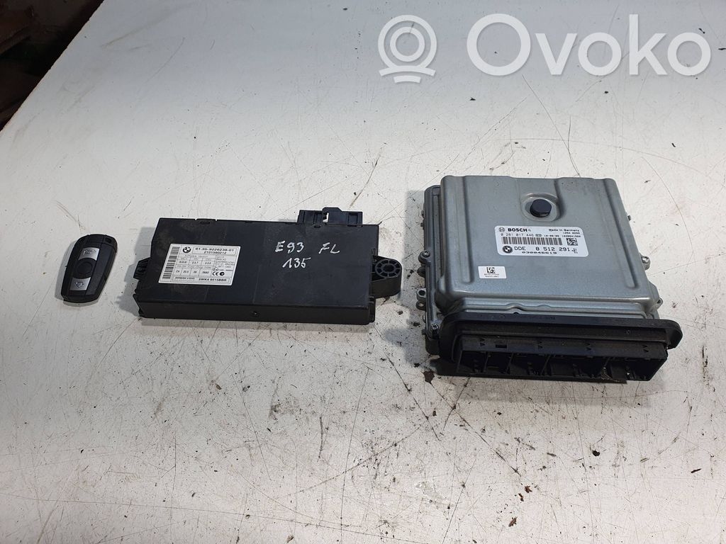 Komputer / Sterownik ECU i komplet kluczy   0281017446,030046619,8512291