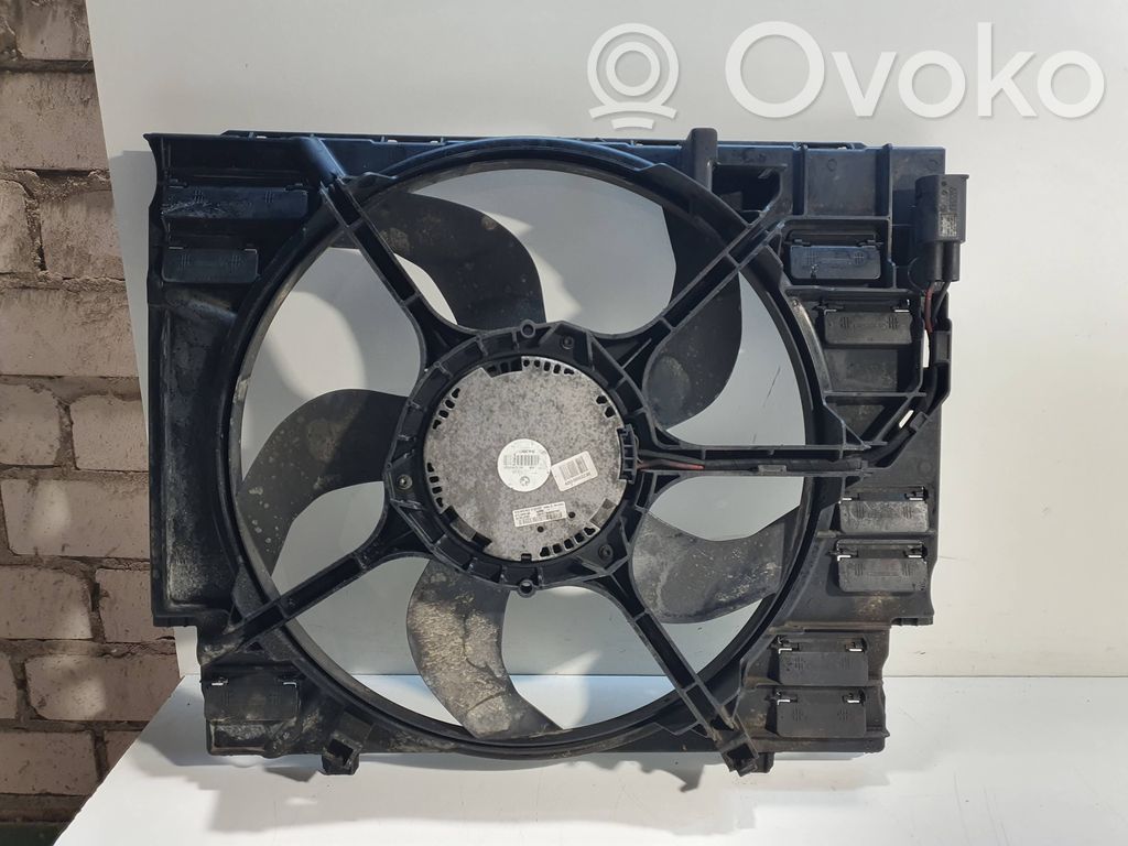 BMW 5 E60 E61 Elektrisks radiatoru ventilators 