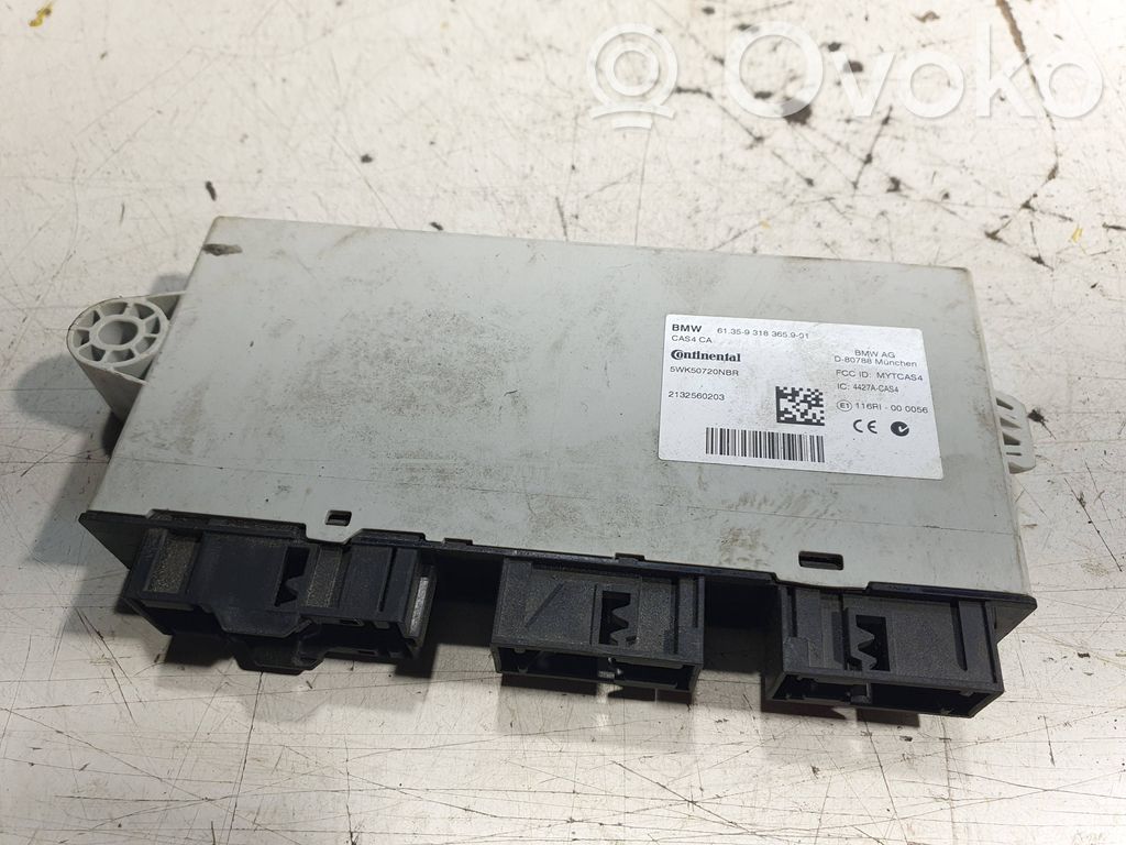 BMW 7 F01 F02 F03 F04 Moduł / Sterownik CAS 