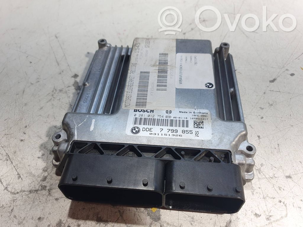 BMW 3 E90 E91 Engine control unit/module 