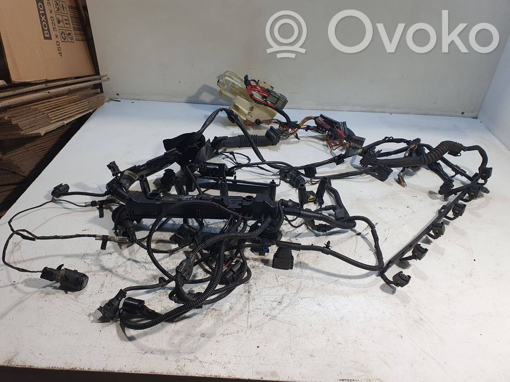 BMW 3 E90 E91 Проводка двигателя 