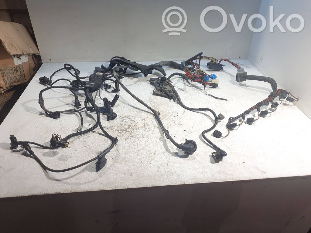 BMW 3 E90 E91 Проводка двигателя 