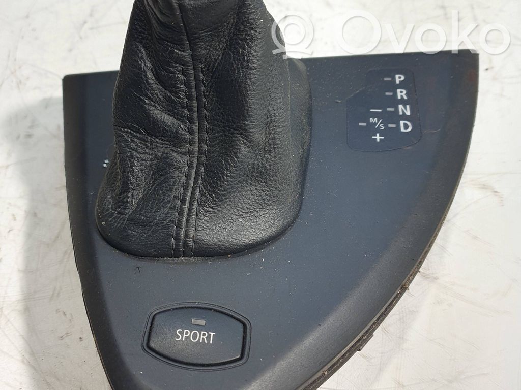BMW 6 E63 E64 Gear lever shifter trim leather/knob 