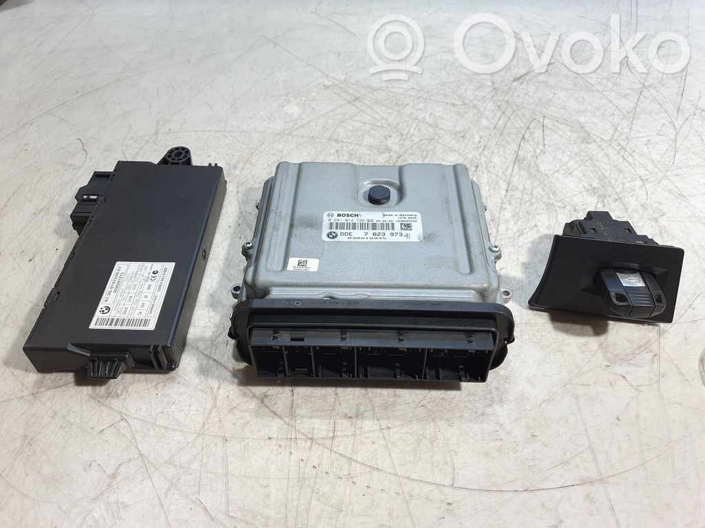 BMW 3 E90 E91 Kit centralina motore ECU e serratura 