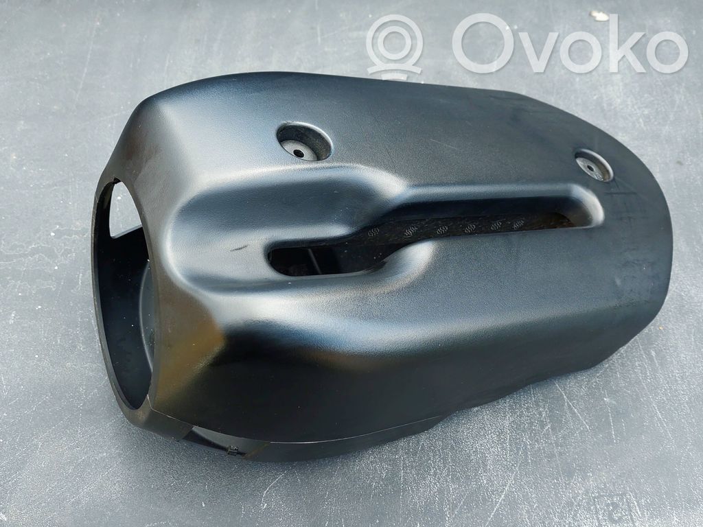 Steering wheel column trim