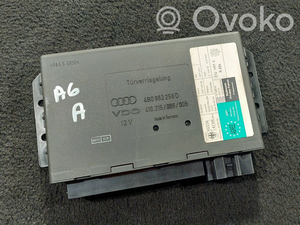 Audi A6 S6 C5 4B Module confort 