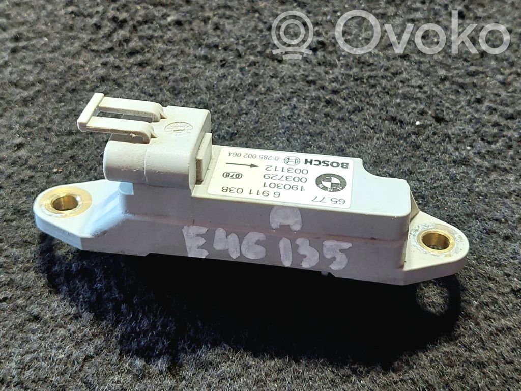 BMW 3 E46 Airbag deployment crash/impact sensor 