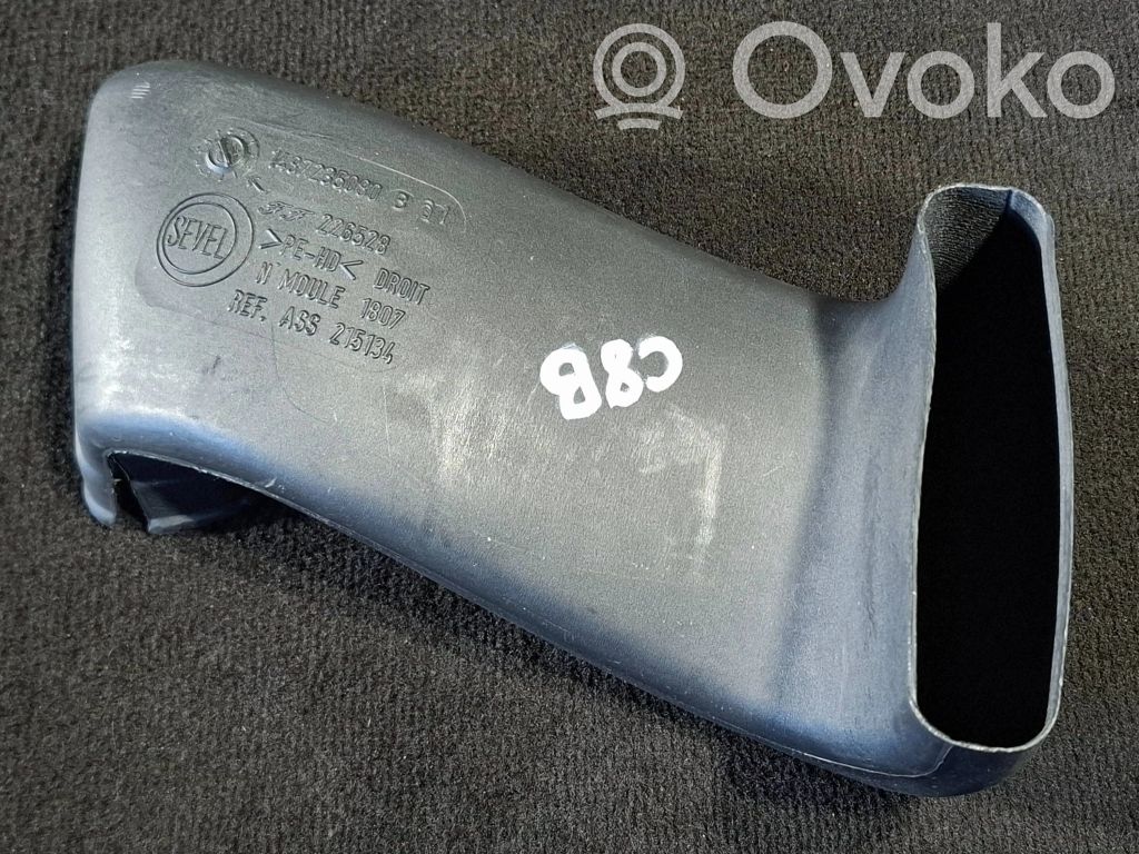 Citroen C8 Cabin air duct channel 