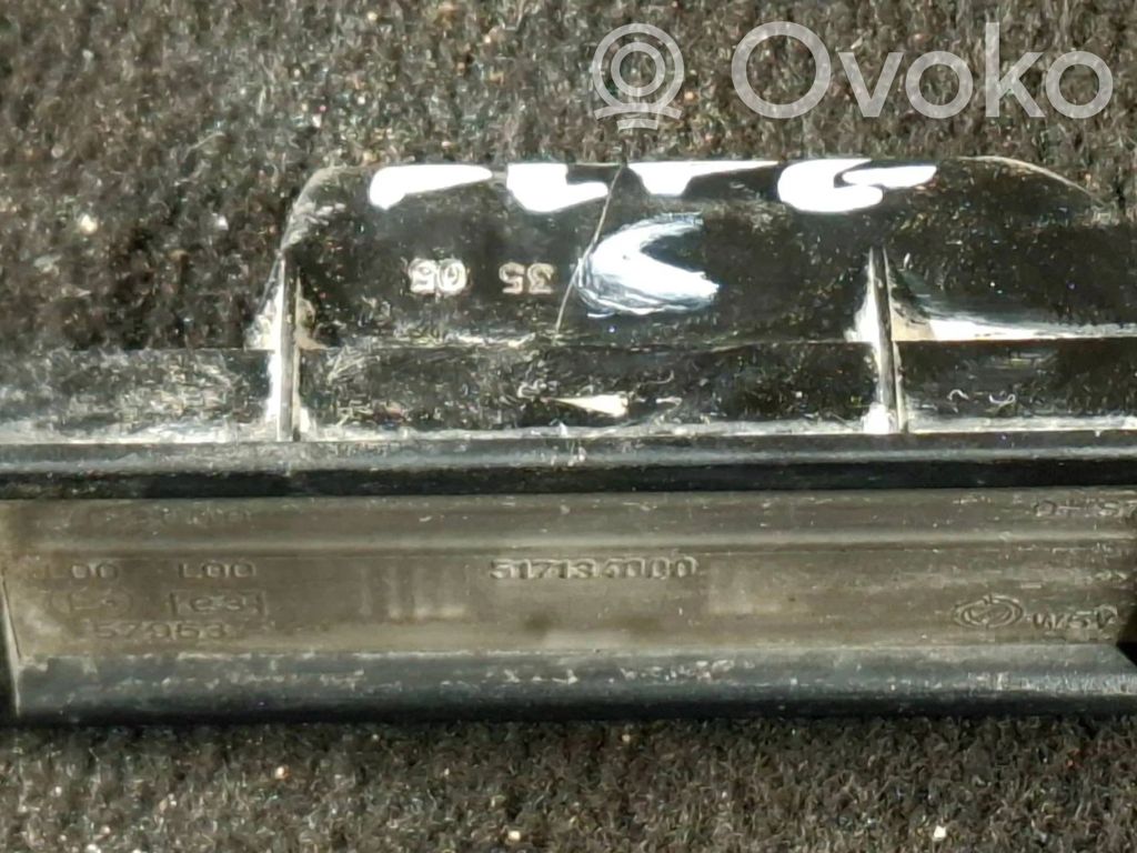 Alfa Romeo 159 Éclairage de plaque d'immatriculation 
