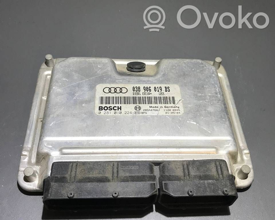 Engine control unit/module   038906019BS,28SA4766,0281010224