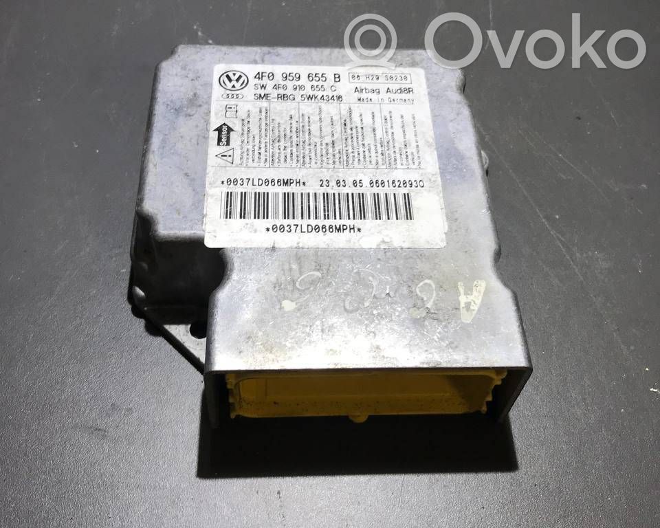 Audi A6 S6 C6 4F Airbag control unit/module 