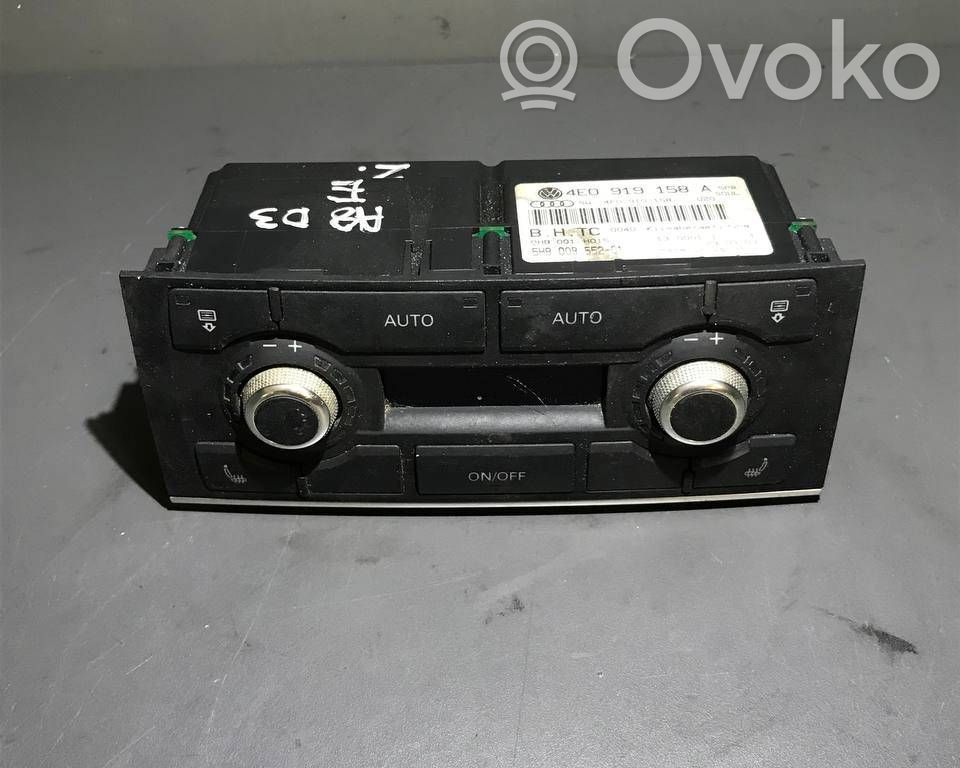 Audi A8 S8 D3 4E Climate control unit 