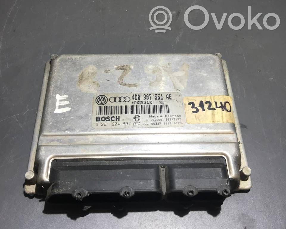 Audi A6 S6 C5 4B Engine control unit/module 