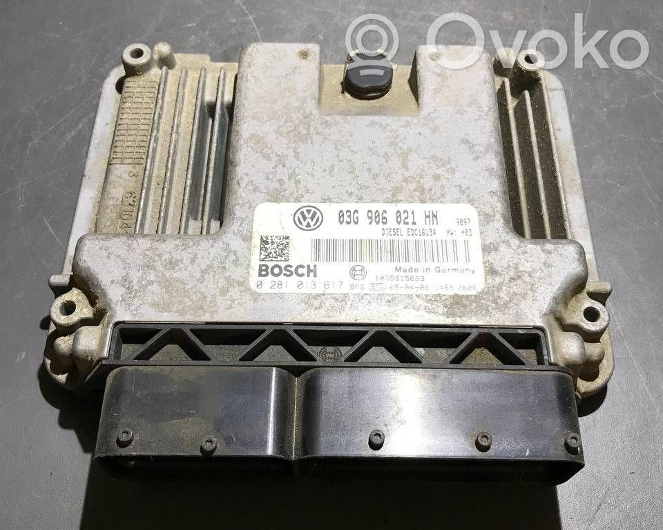 Volkswagen Touran I Sterownik / Moduł ECU 