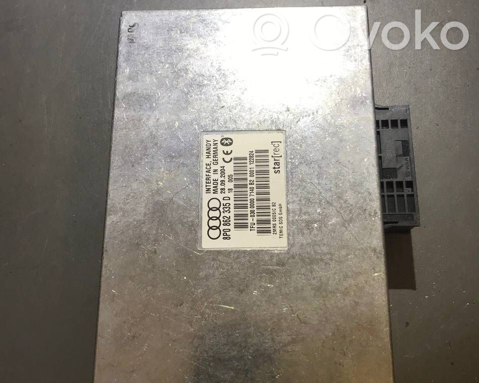Audi A4 S4 B6 8E 8H Bluetooth control unit module 