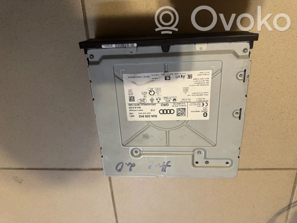 Audi A1 GPS navigation control unit/module 