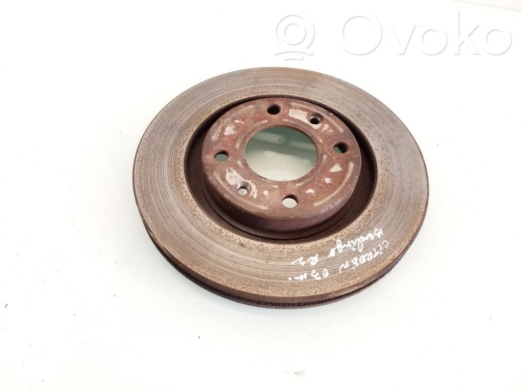 Front brake disc