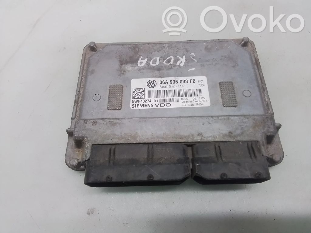 Skoda Octavia Mk2 (1Z) Engine control unit/module 