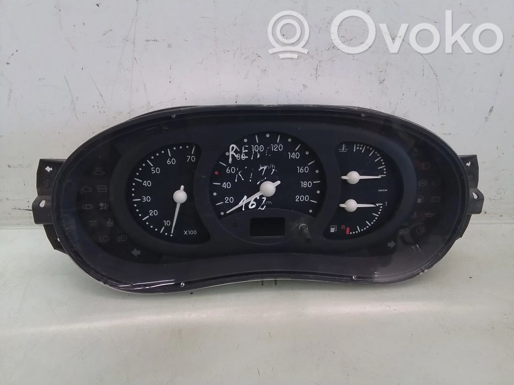 Renault Clio II Speedometer (instrument cluster) 