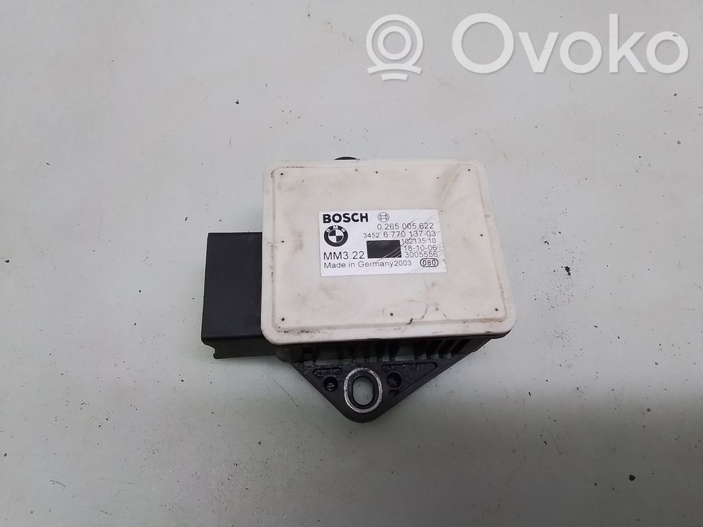 BMW 5 E60 E61 ESP acceleration yaw rate sensor 