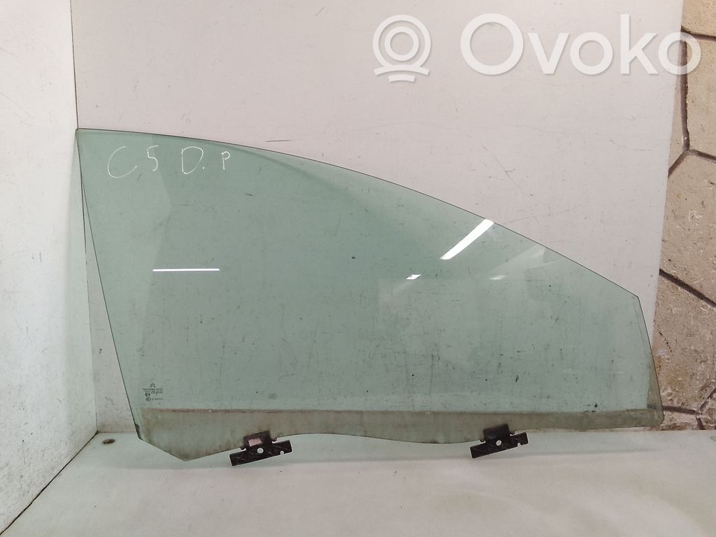 Citroen C5 Szyba drzwi przednich 