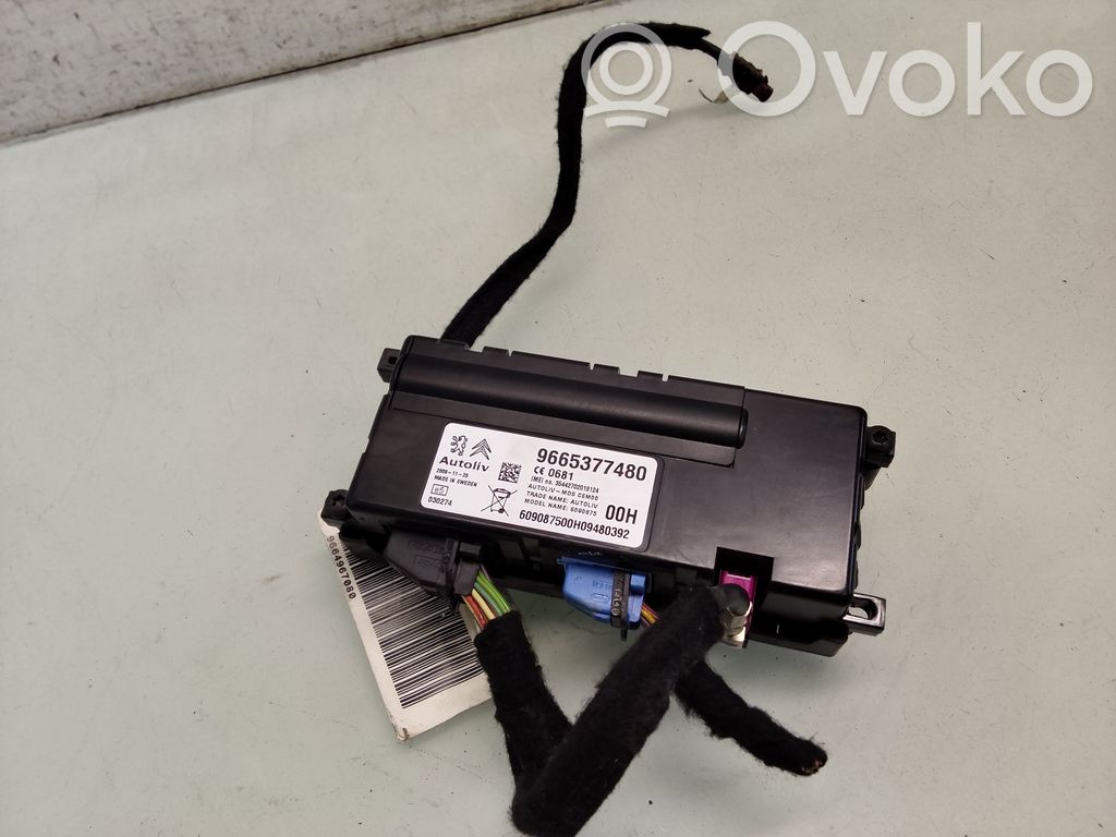 Unidad de control/módulo de bluetooth   9654105480