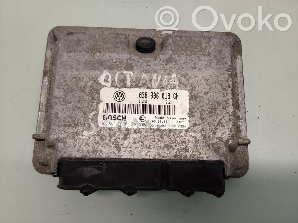 Skoda Octavia Mk1 (1U) Engine control unit/module 