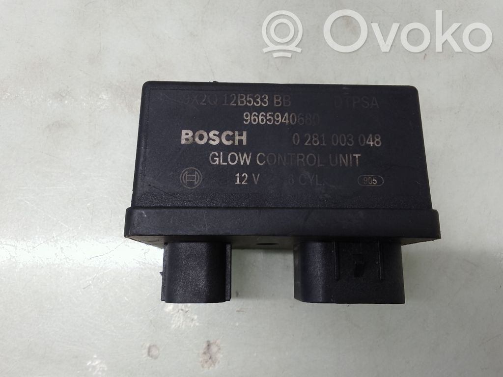 Citroen C5 Relè preriscaldamento candelette 