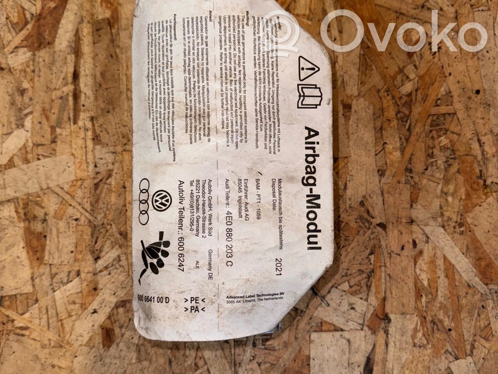 Airbag del pasajero   4E0880203