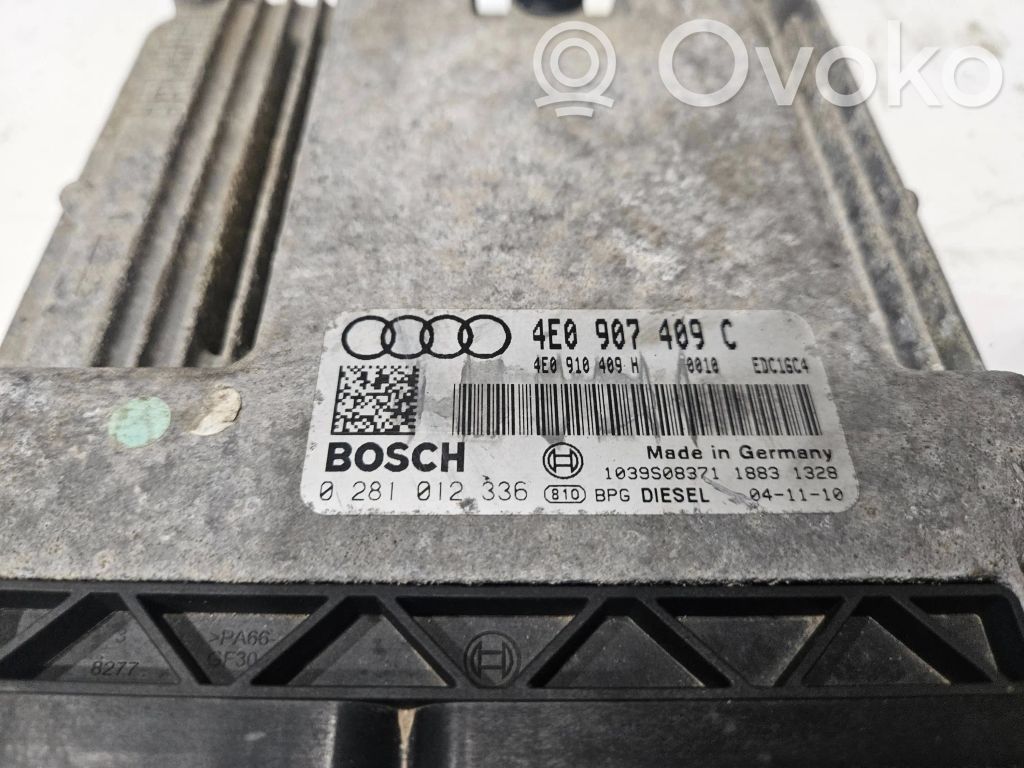 Dzinēja vadības bloks   4E0907409C