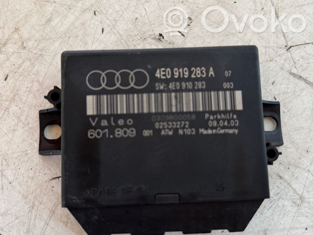 Unité de commande, module PDC aide au stationnement   4E0919283A,601809