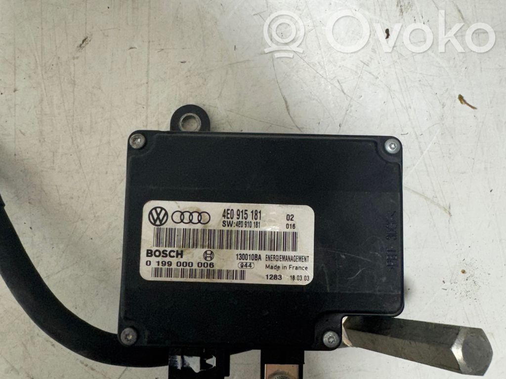 Sonstige Steuergeräte / Module   4E0915181,4E0910181,0199000006