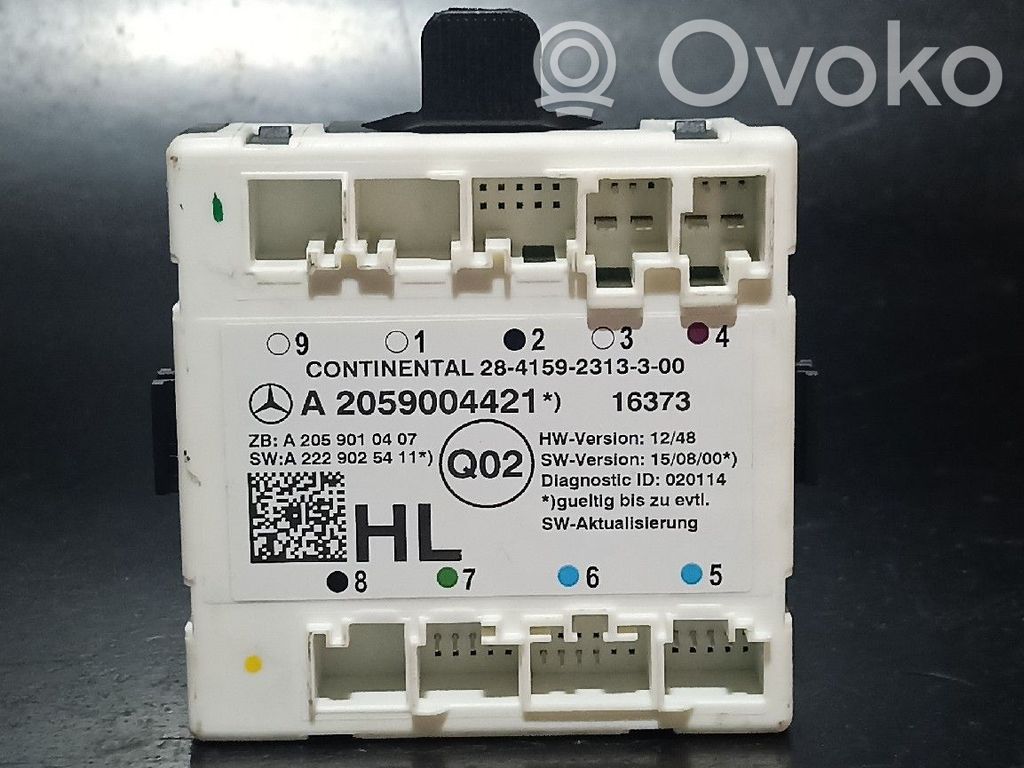 Mercedes-Benz C W205 Door control unit/module 
