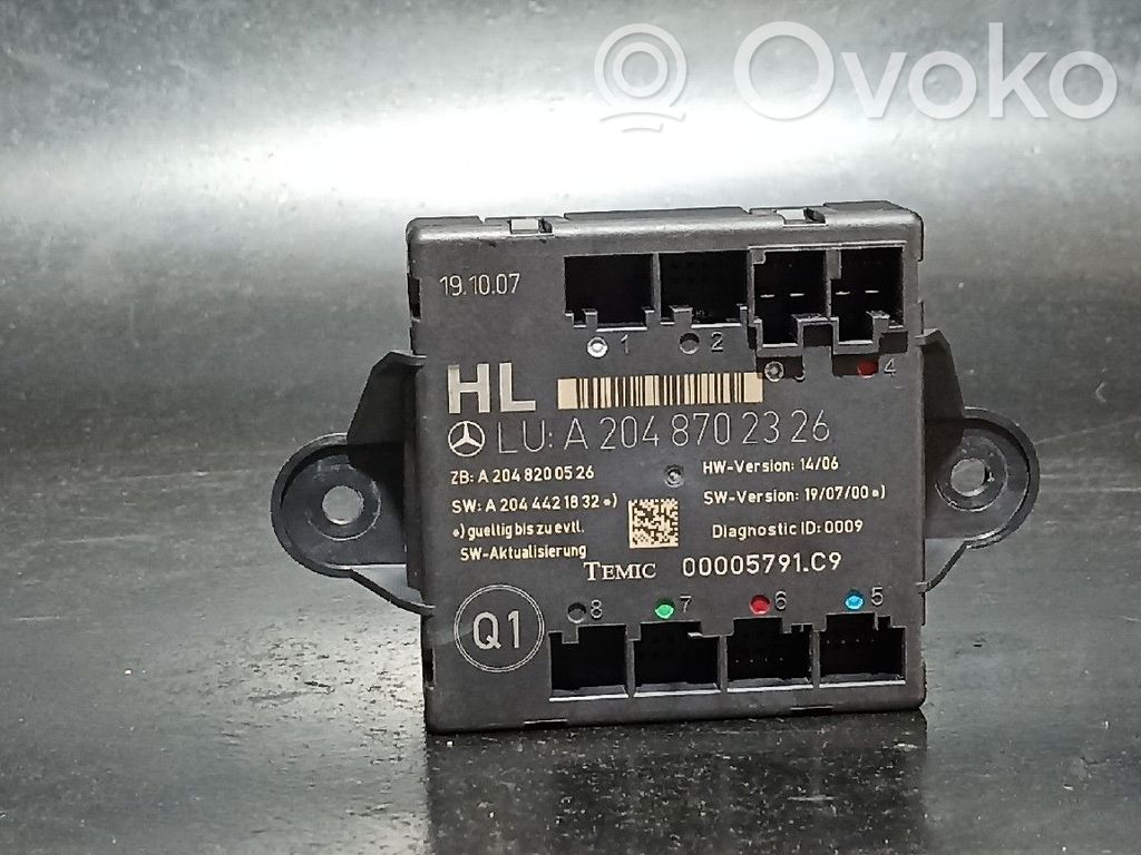 Door control unit/module   2048702326,2048207785,2048702426,2129001227,TRASESQUERDO
