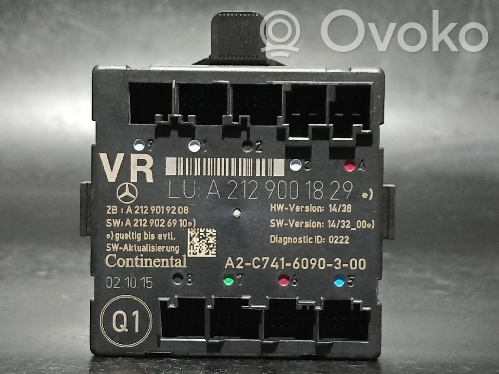 Door control unit/module   2129001829,2129009229,FRENTEDIREITO