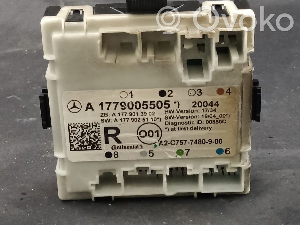 Door control unit/module   1779005505,1779008511,A1779005505,A1779008511,TRASDIREITO