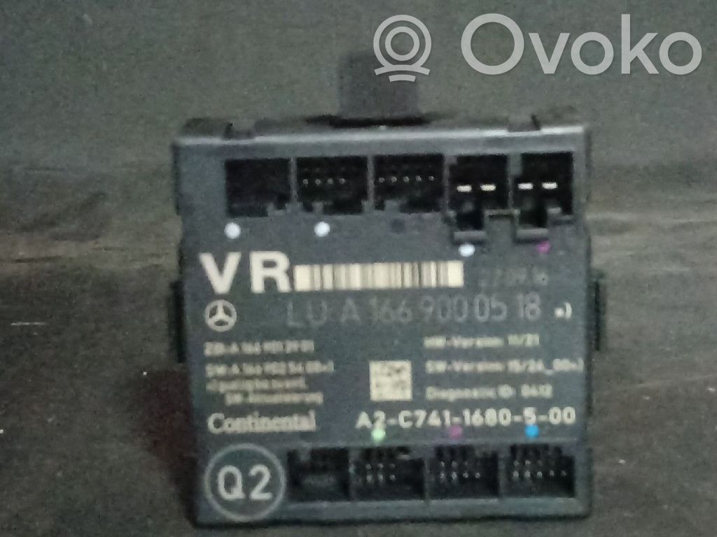 Door control unit/module   1669000518,FRENTEDIREITO