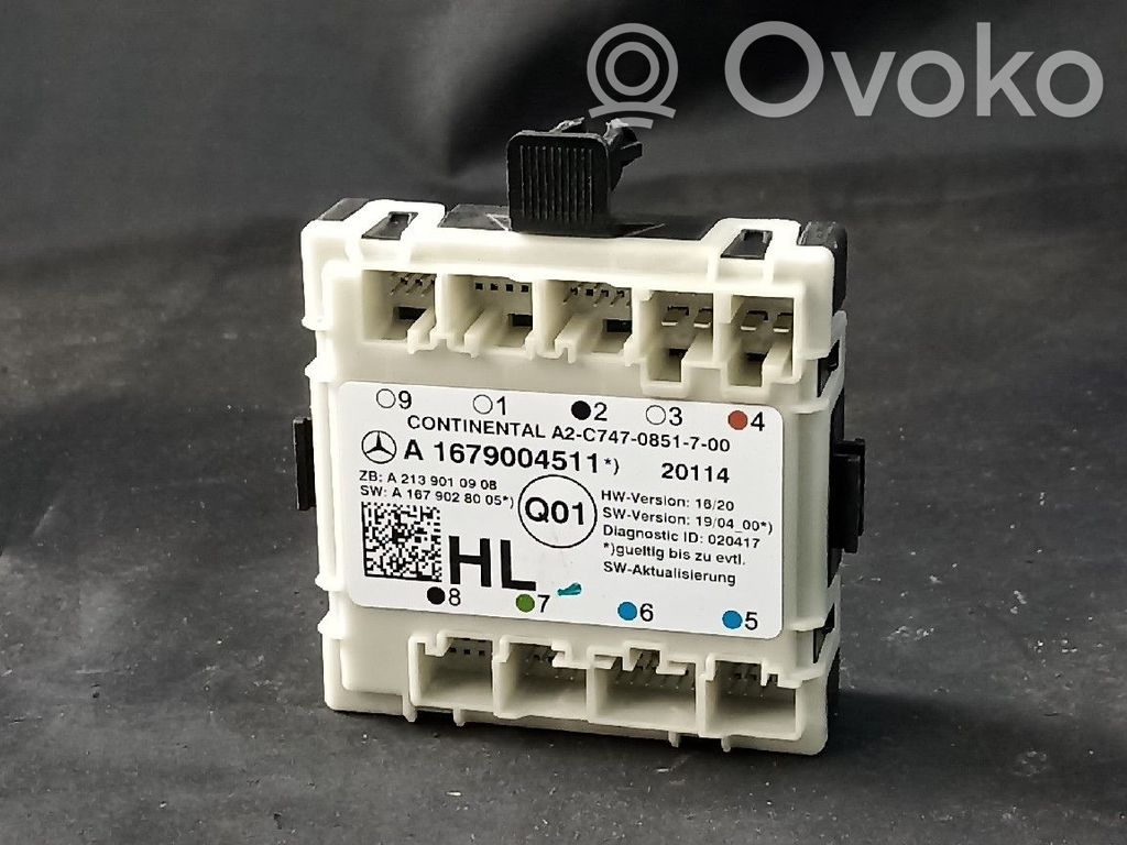 Unité de commande module de porte   1679004511,A1679004511,TRASESQUERDO