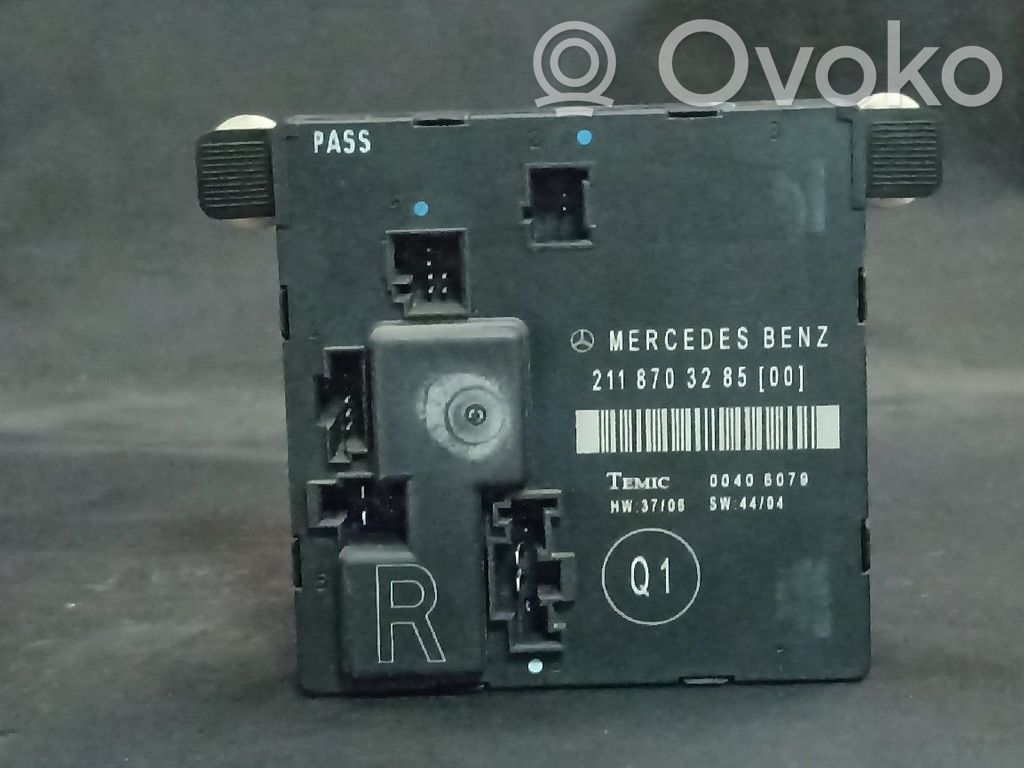 Unidad de control/módulo de la puerta   2118703285,A2118703285,TRASDIREITO