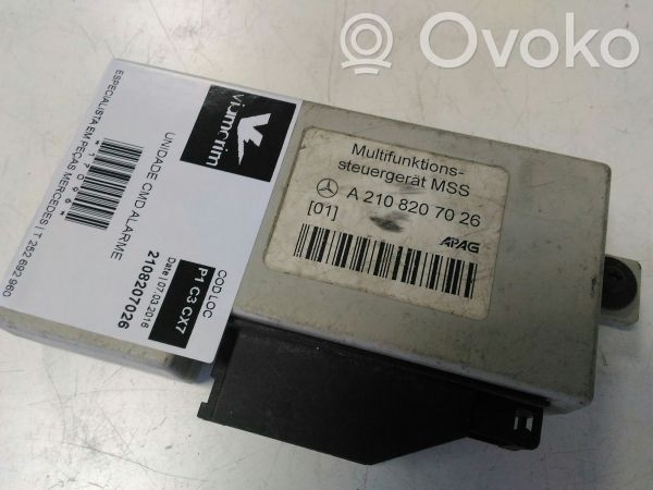 Mercedes-Benz E W210 Alarm control unit/module 