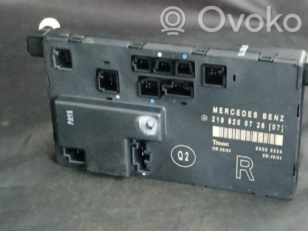 Unité de commande module de porte   2198200726N,2198202026,FRENTEDIREITO