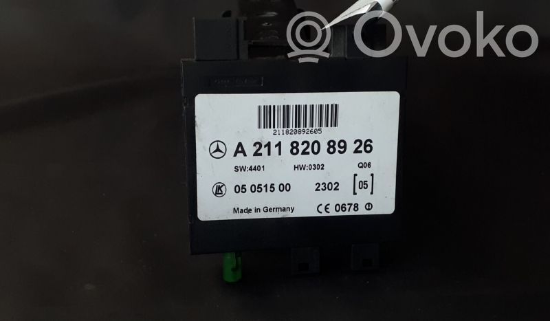 Mercedes-Benz E W211 Door central lock control unit/module 