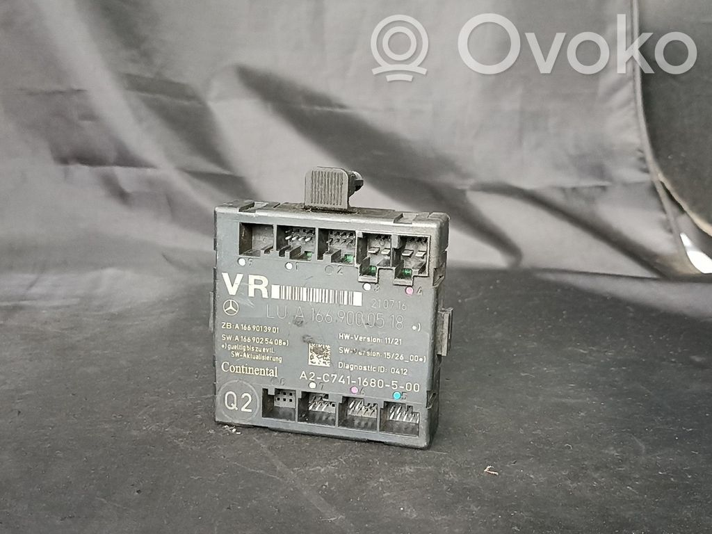 Mercedes-Benz CLA C117 X117 W117 Door control unit/module 
